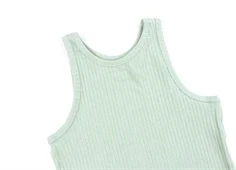 Name It silt green tank top